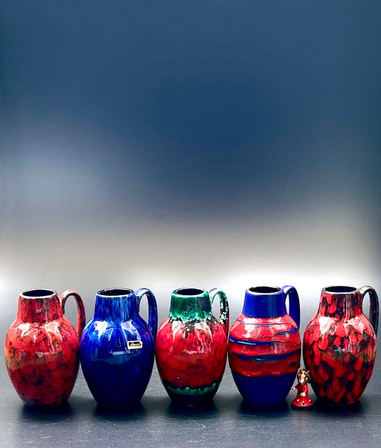 Set Fat Lava Scheurich 414 16 True German Vintage 70s - Etsy