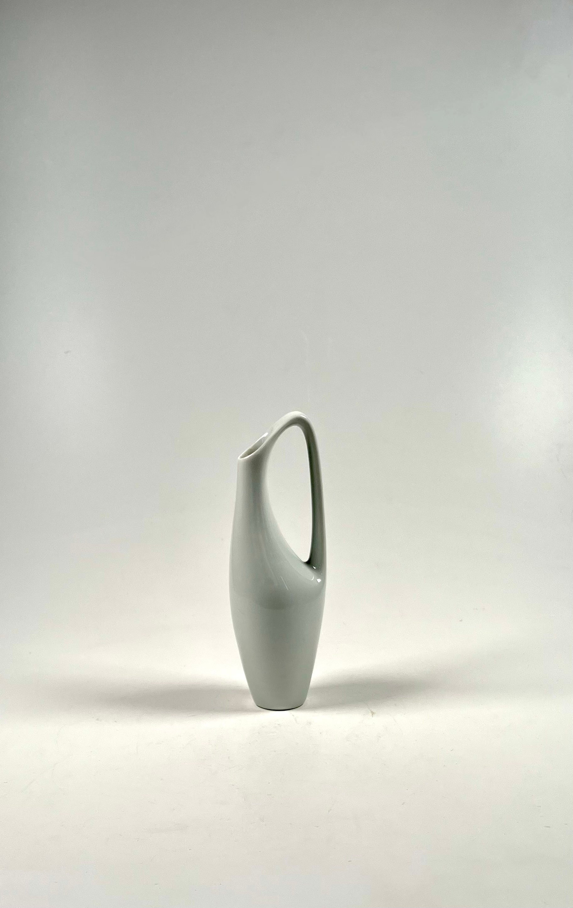 Hans Wohlrab Asymmetrical Vase Rosenthal Germany True Vintage 50s