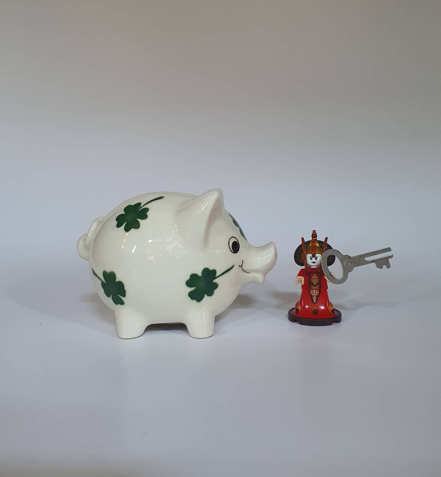 ゲーベル 西ドイツ 貯金箱 貯金箱 本物のヴィンテージドイツ陶器