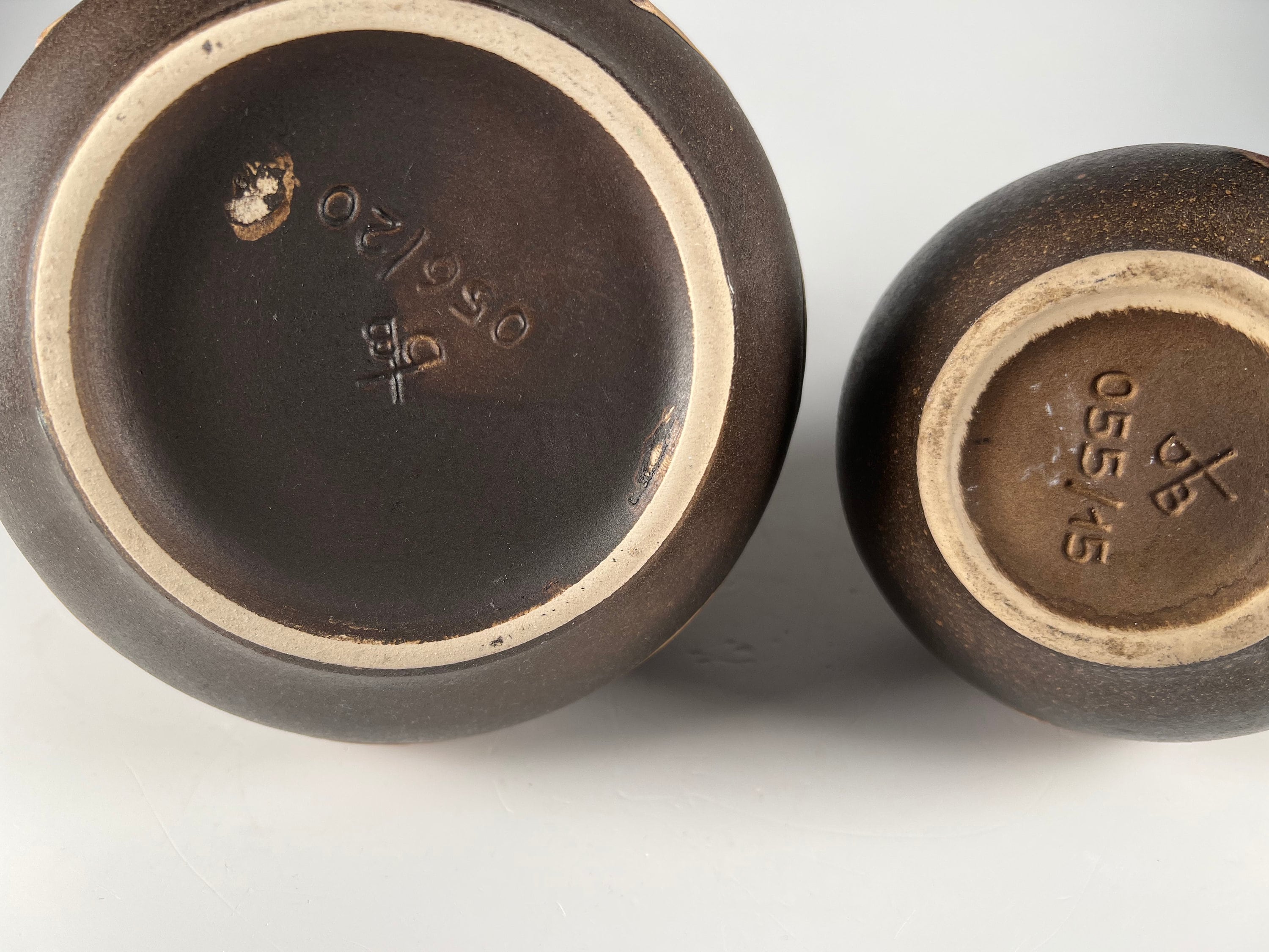1960s Dümler&Breiden XXL fatlavj LORA Set of 2 Fat Lava Dümler Breiden 052-22 and 051-14 True