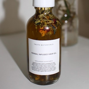 Ayurvedic Hair Oil • Herbal Infused Hair Oil • Hair Growth Oil
