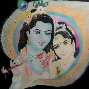 Radharani - A contraparte feminina de Krishna – Bazar Indiano