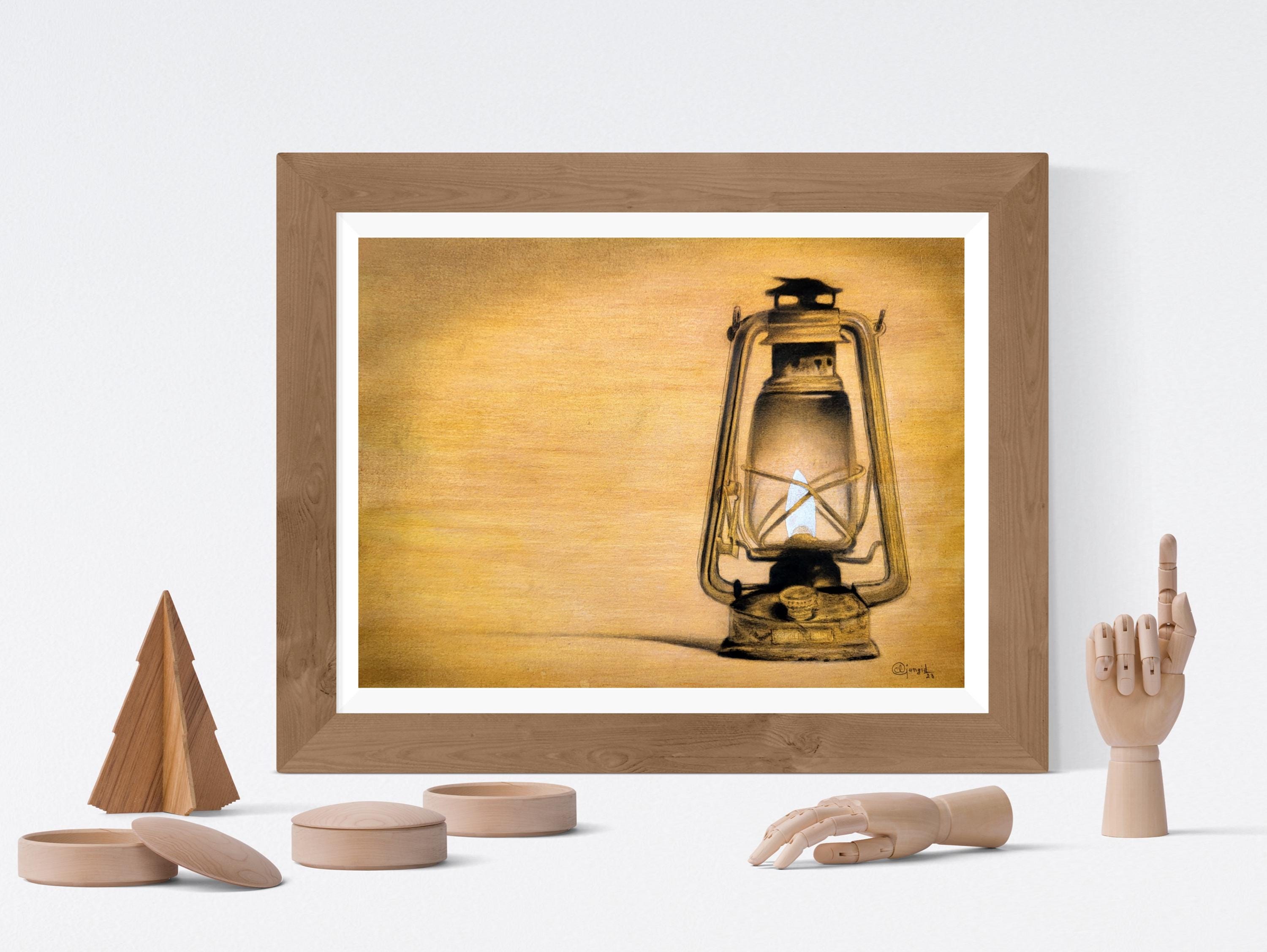 Lampe à Kérosène Vintage Denver & Rio Grande Western - Lanterne De Chemin De Fer, Occasion