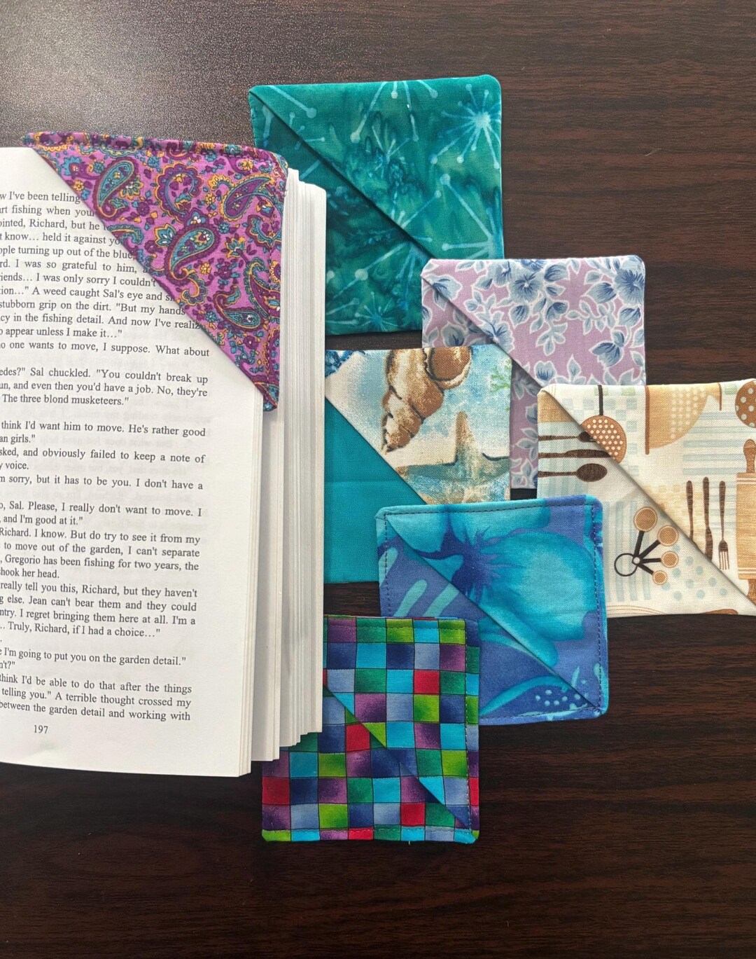 Corner Bookmarks - Etsy