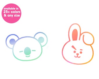 bt21 sticker etsy