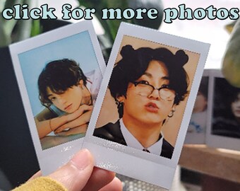 BTS Headshots Pastel Polaroids Selca Selfie Real INSTAX Film Photocards Army bias BTS Boyfriend Photocard