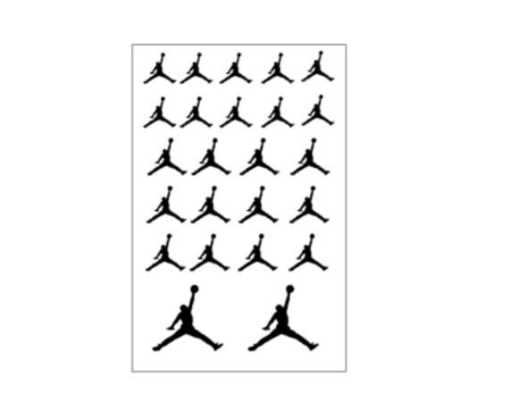 Jumpman Air Jordan Logo Sticker Sheet 