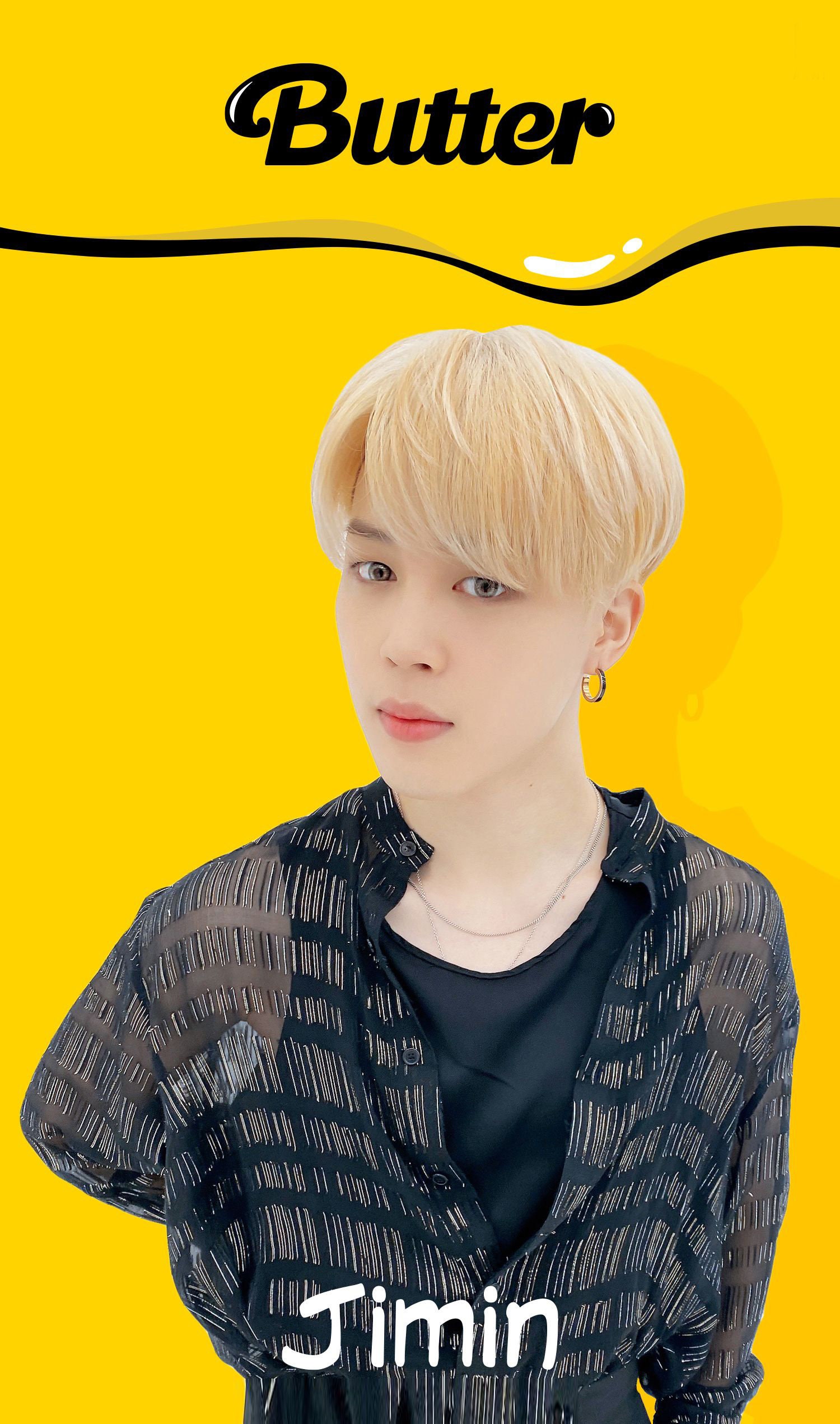 BTS Butter Yellow logo Concept Clip Shoot Polaroids Instax or Etsy