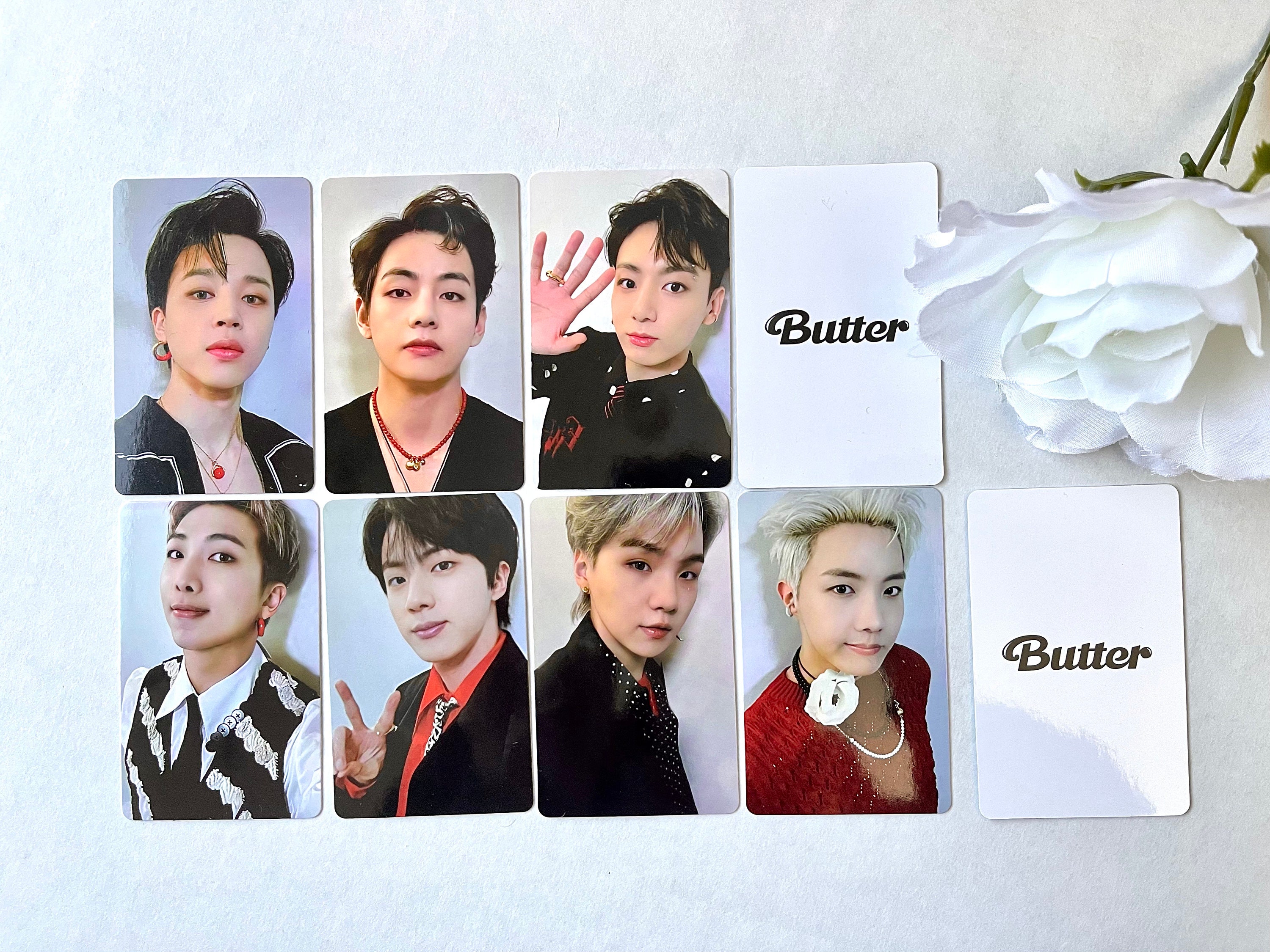 BTS Butter Peaches and Cream Photocards Army unofficial Etsy