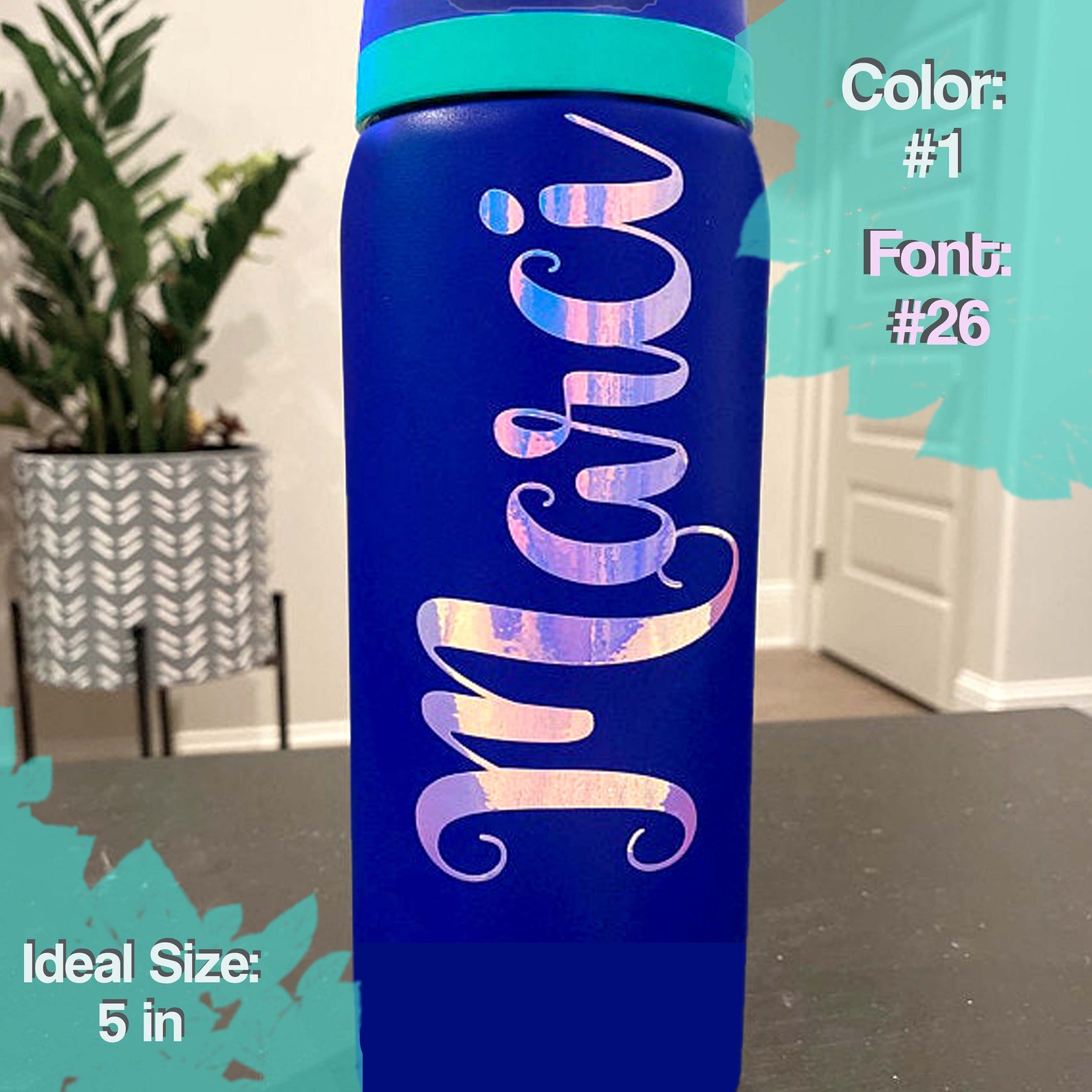 Decals for Tumbler Laptop Stickers YETI Personalized Name Etsy