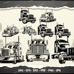 trucker svg, big truck svg, 18 wheeler svg, truck png, truck clipart, big truck svg, 18 wheeler svg, truck png, 22 wheeler svg, us truck