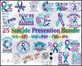 Suicide Prevention Awareness Svg, Tomorrow Needs You Svg, Mental health Svg,  Suicide Prevention American Flag Svg product logo