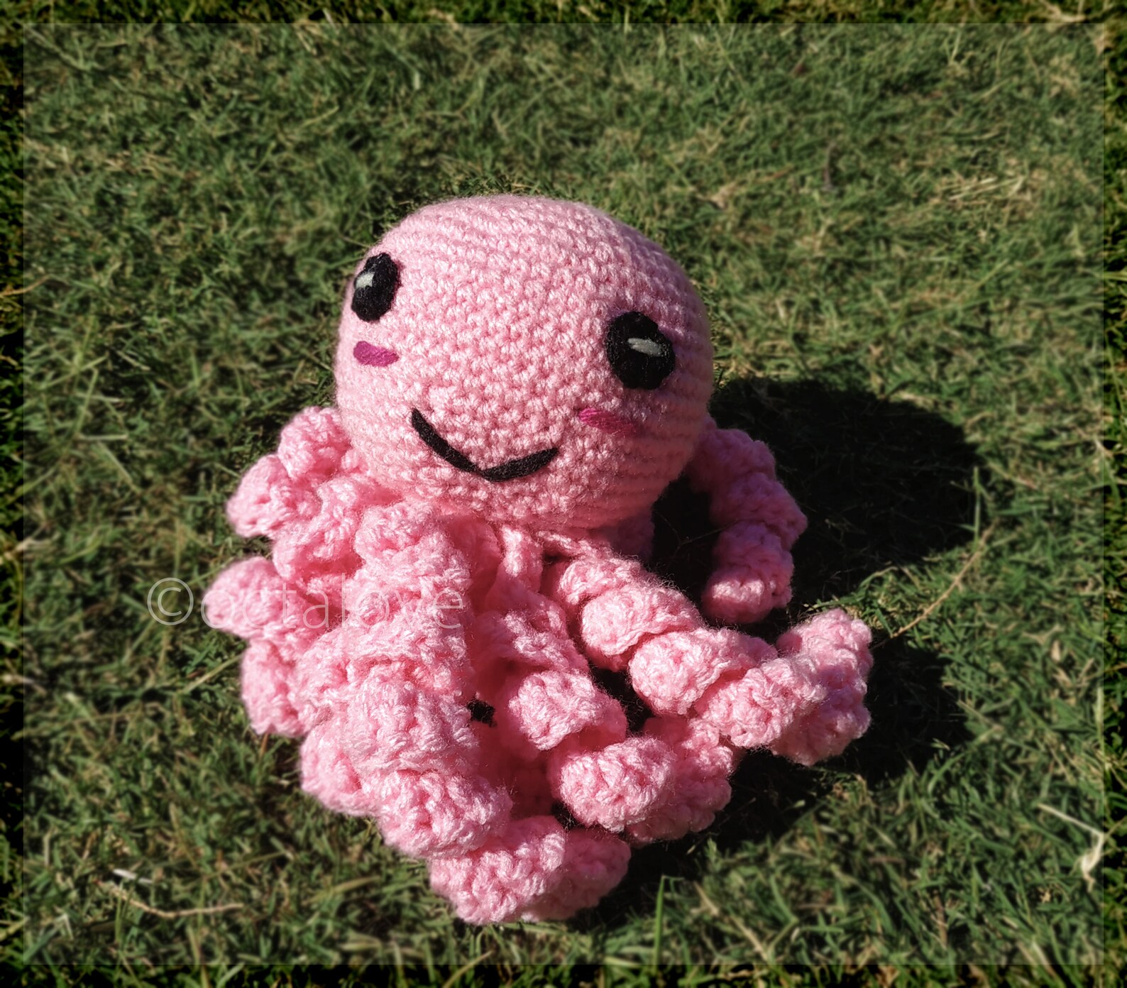 Baby Cute Octopus Sensory Plush Toy Big Octalove Kawaii Etsy