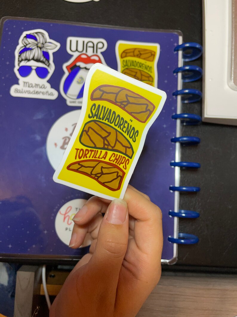 Salvadorian Chips Sticker Salvadorian Sticker El Salvador Etsy
