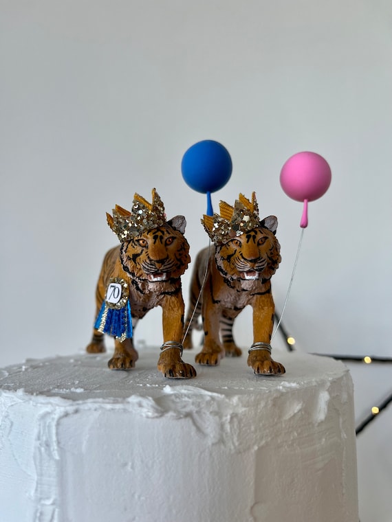Tiger Party Animal Cake Topper Keepsake