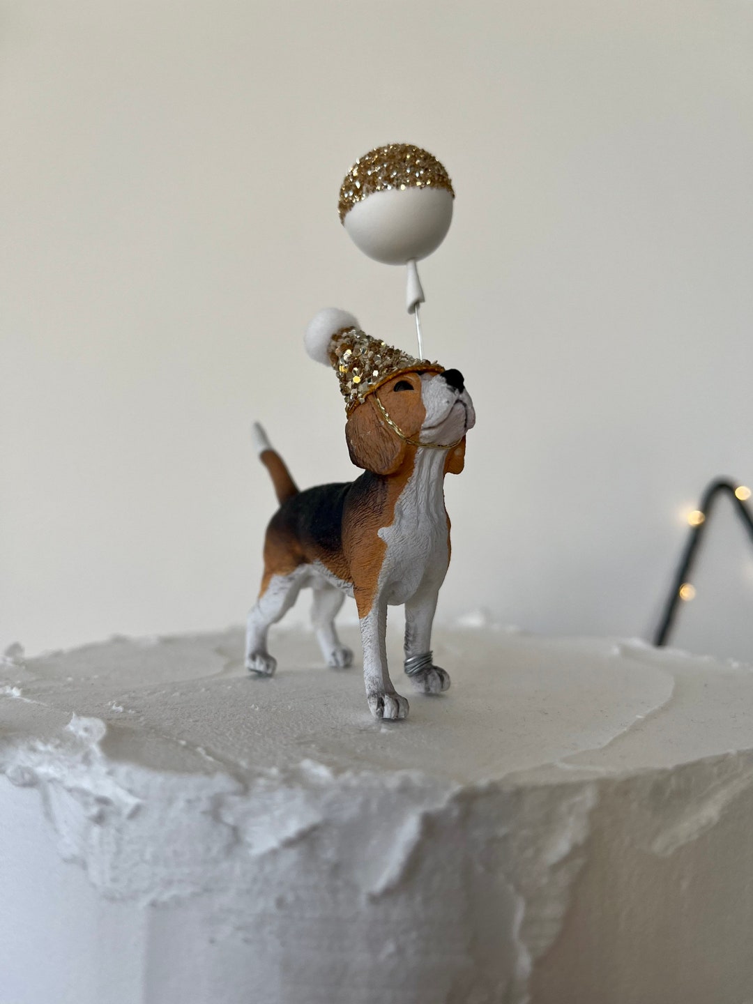 Beagle Dog Party Animal Cake Topper - Etsy