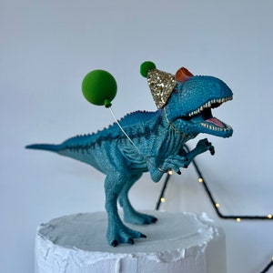 Cryolophosaurus Dinosaur Party Animal Cake Topper Keepsake