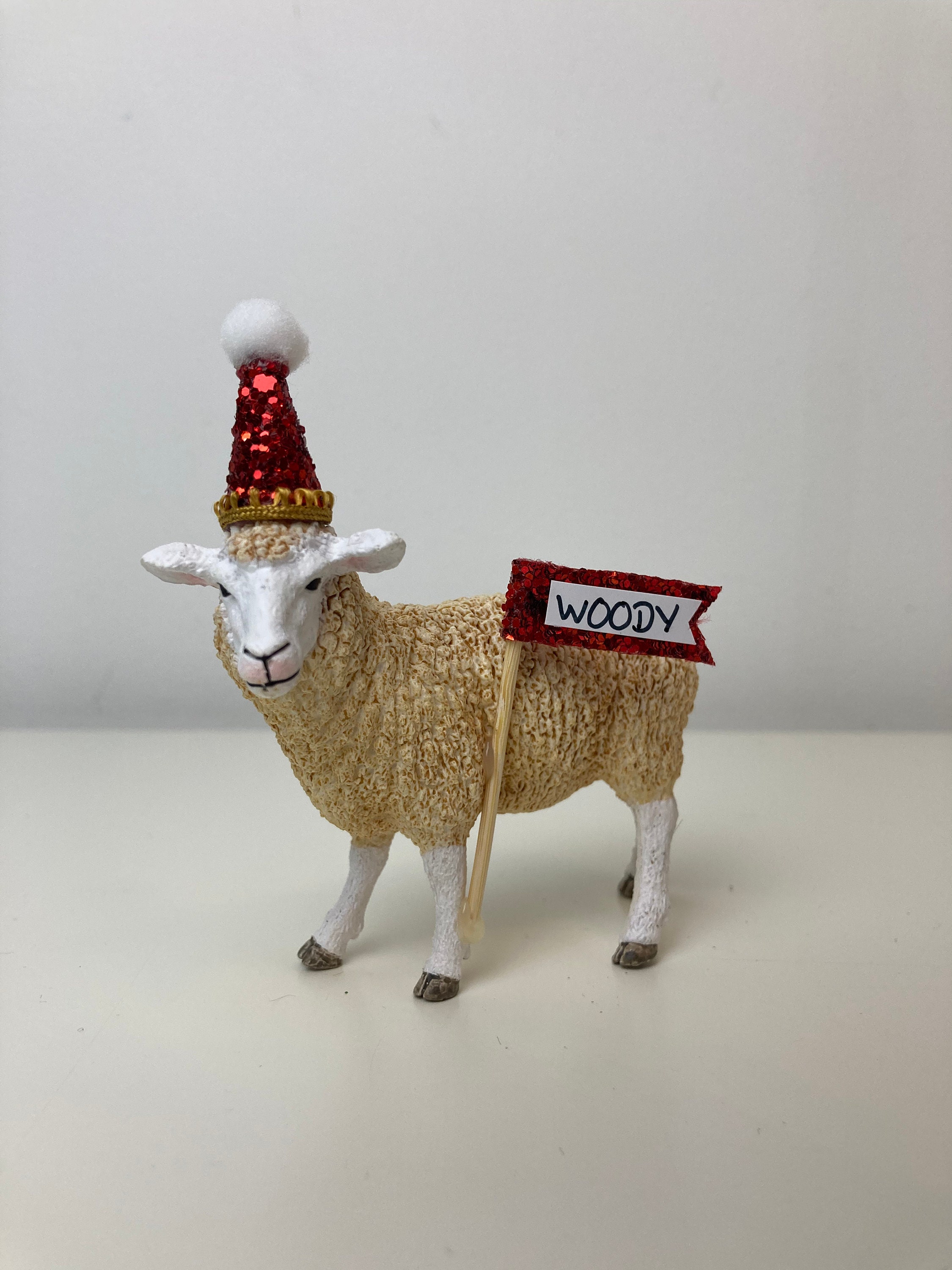 Sheep Party Animal Cake Topper Keepsake Etsy