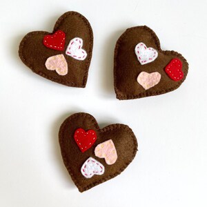 Chocolate Heart Organic Catnip Toy for Interactive Play | cat toys for indoor cats, cute cat toys, natural catnip toys