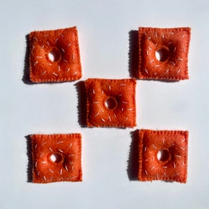 Cheese Cracker Cheez Its Organic Catnip Toy for Interactive Play | cat toys for indoor cats, cute cat toys, natural catnip toys