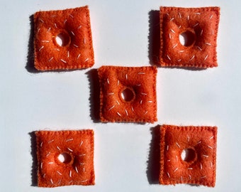 Cheese Cracker Cheez Its Organic Catnip Toy for Interactive Play | cat toys for indoor cats, cute cat toys, natural catnip toys