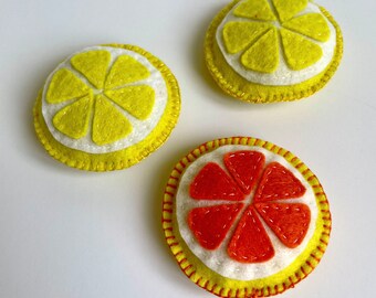 Citrus Slice Organic Catnip Toy for Interactive Play | cat toys for indoor cats, cute cat toys, natural catnip toys