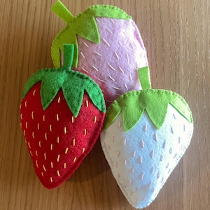 Strawberry Organic Catnip Toy for Interactive Play | cat toys for indoor cats, cute cat toys, natural catnip toys, valentines gift for cat