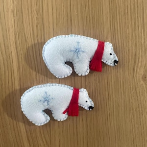 Polar Bear Cat Toy | Organic Catnip Toy | cat toys for indoor cats, cute cat toys, natural catnip toys, seasonal, Christmas, holidays