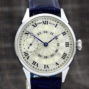 Luxury Men Watch Engraved Mens wristwatch Roman Miller Personalized Gift for Husband or Boyfriend