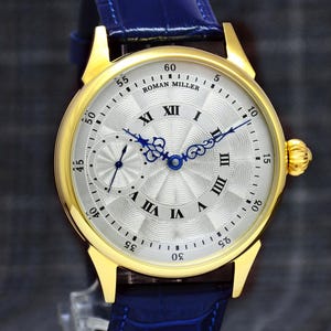 Engraved Mens Watch, Watch Lover Gift, Luxury Gold Watch, Gift for Dad, Custom mens watch, Watch for Dad, watch collector gift Personalized
