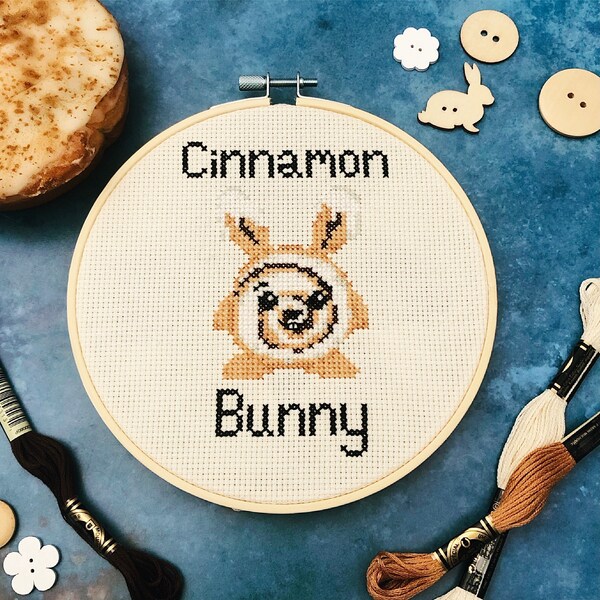 Bunny Cross Stitch Etsy UK