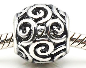 PANDORA Ocean Breeze Openworks Sterling Silver Charm