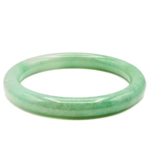 Natural Jadeite Jade Bangle UPC 2.5 Inches or 65mm