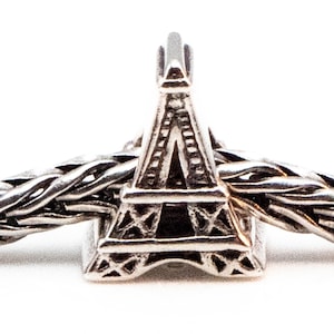 Eiffel Tower Paris Sterling Silver Charm