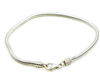 CHAMILIA Sterling Silver Snake Chain Bracelet With Lobster Clasp