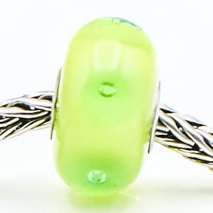 TROLLBEADS Peter Glass Bead Sterling Silver Core Charm