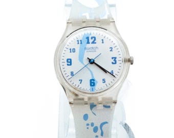 Swatch Rare Gent Access Snowpass Fresh Breeze Watch SKK130 - Etsy