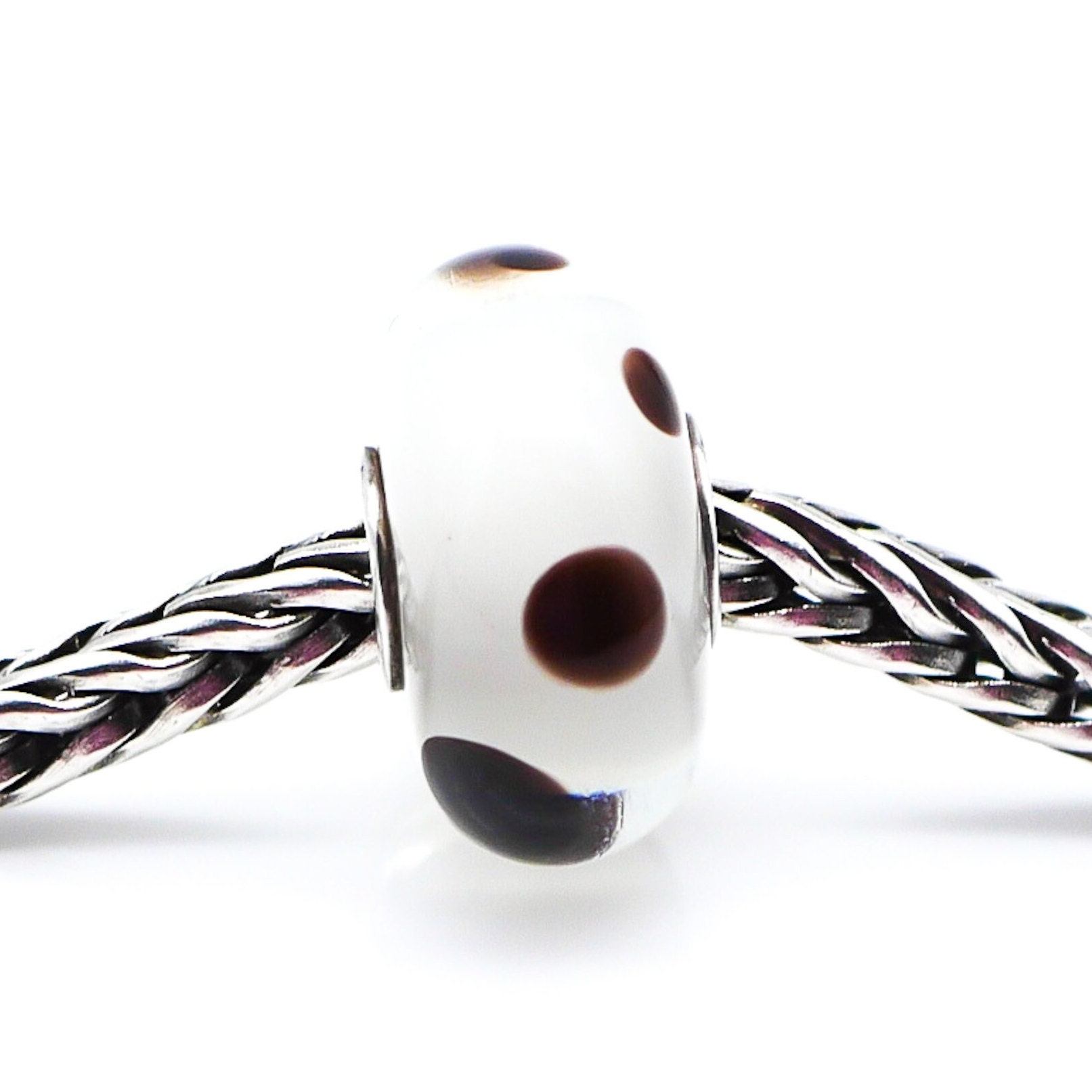 Gioielleria Trollbeads beads vetro Ali dell'Unità