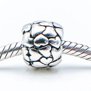 PANDORA Lotsa Love 925 ALE Sterling Silver Charm Bead