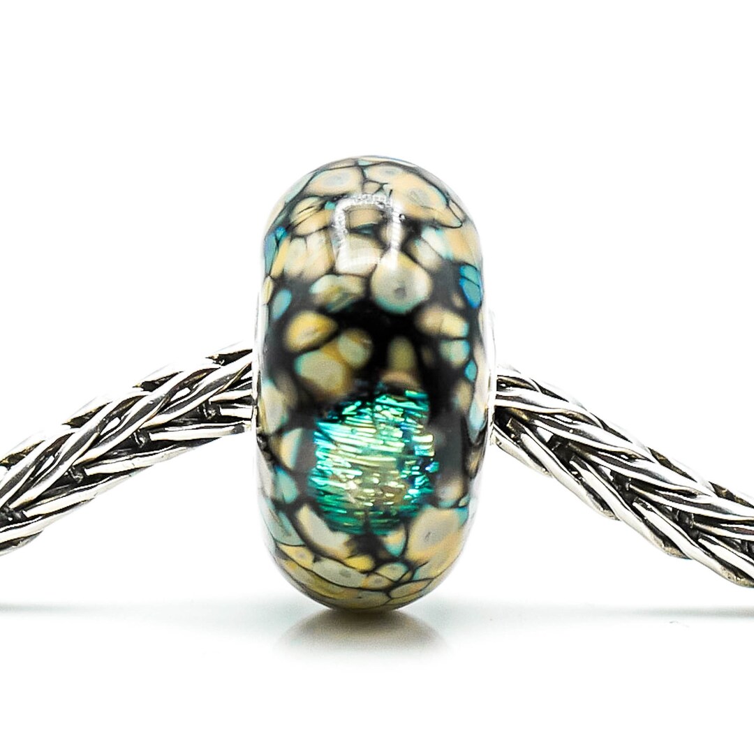 Charm Ciondolo In Argento Sterling Con Finta Perla Marrone – Perfetto Per Bracciali Stile Europeo - 3