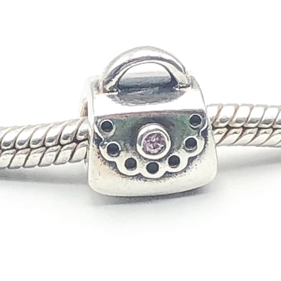 Genuine Pandora Purse Charm with Two Tone Gold Clasp Retired – Preloved  Pandora Boutique