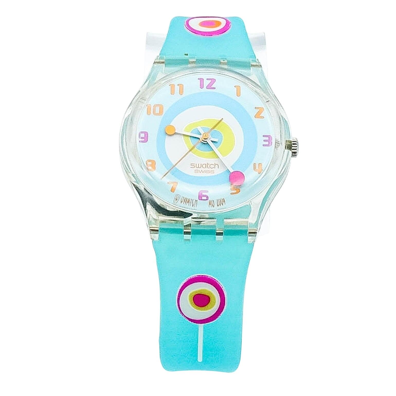 Swatch Gent Minty Mouthful Watch Ge157 - Etsy