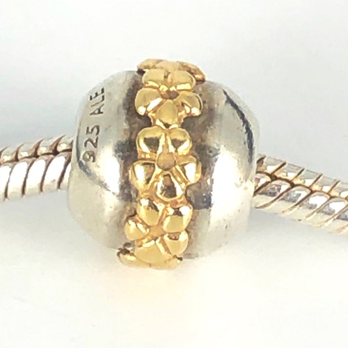 PANDORA Saturn Flower Sterling Silver 