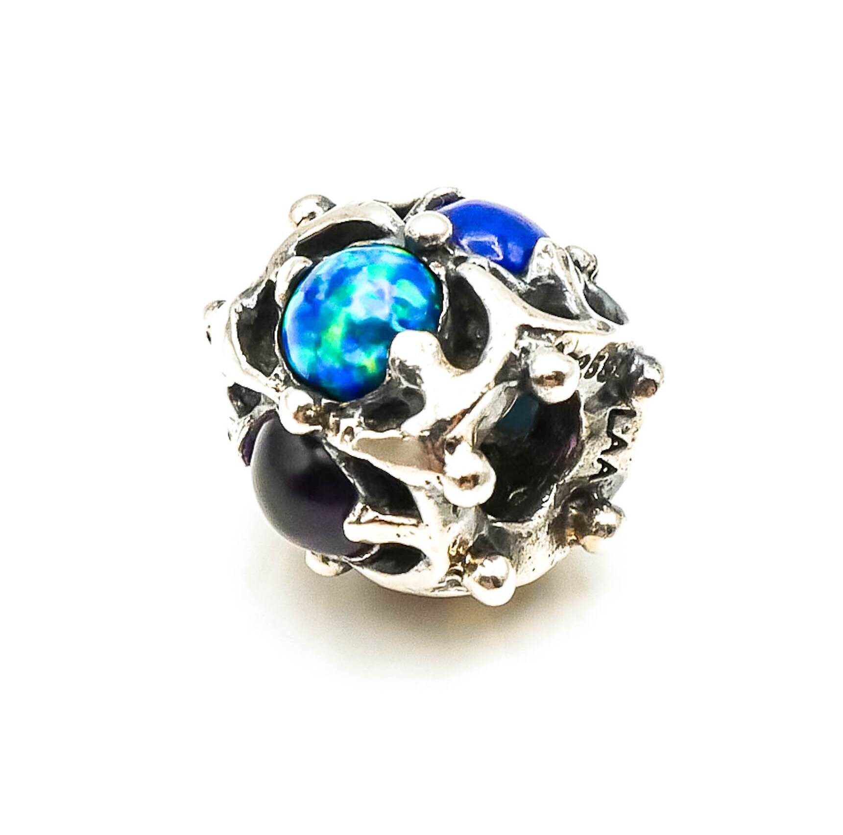 Trollbeads Memory, Small, Argento Sterling, Agata – TAGBE-00300