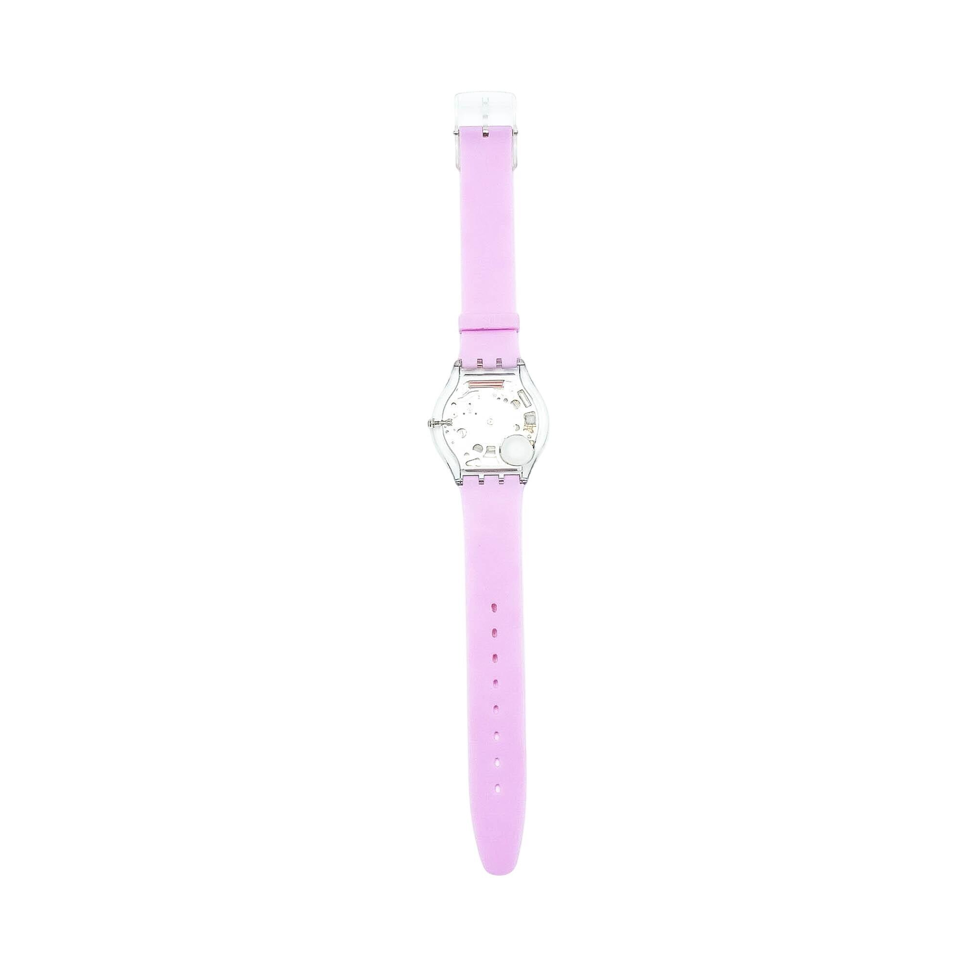 Swatch Watch Marble Time Pink Slim Skin Classic SKF315 Vintage 2002 Works well! Rare Vintage Swatch Skin Series MARBLE TIME Pink Womens  main image 2