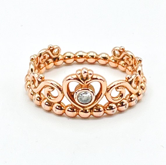 Princess Tiara Crown Ring Pandora Rose