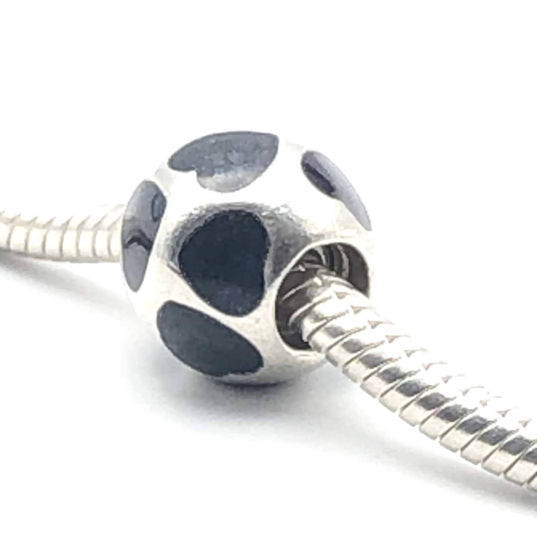 Tuscany Silver Collana Donna In Argento Sterling 925 Con Pendente Smalto Calcio, Catena Curb 46cm, Gioiello Etico E Ipoallergenico, In Confezione Regalo