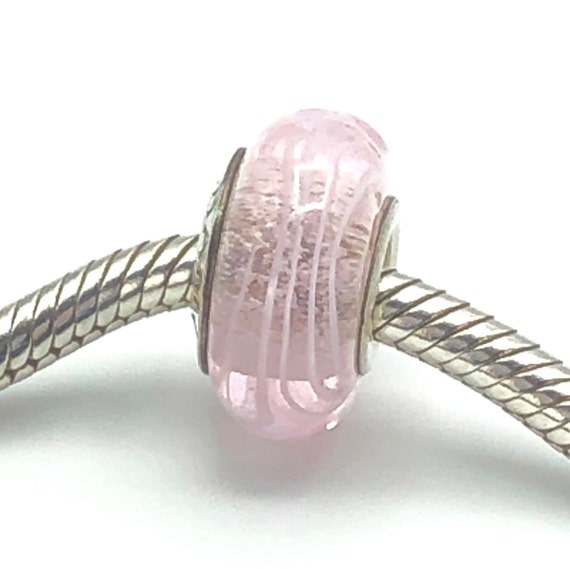 Chamilia Sterling Silver Swarovski Crystal Heart Charm Pink