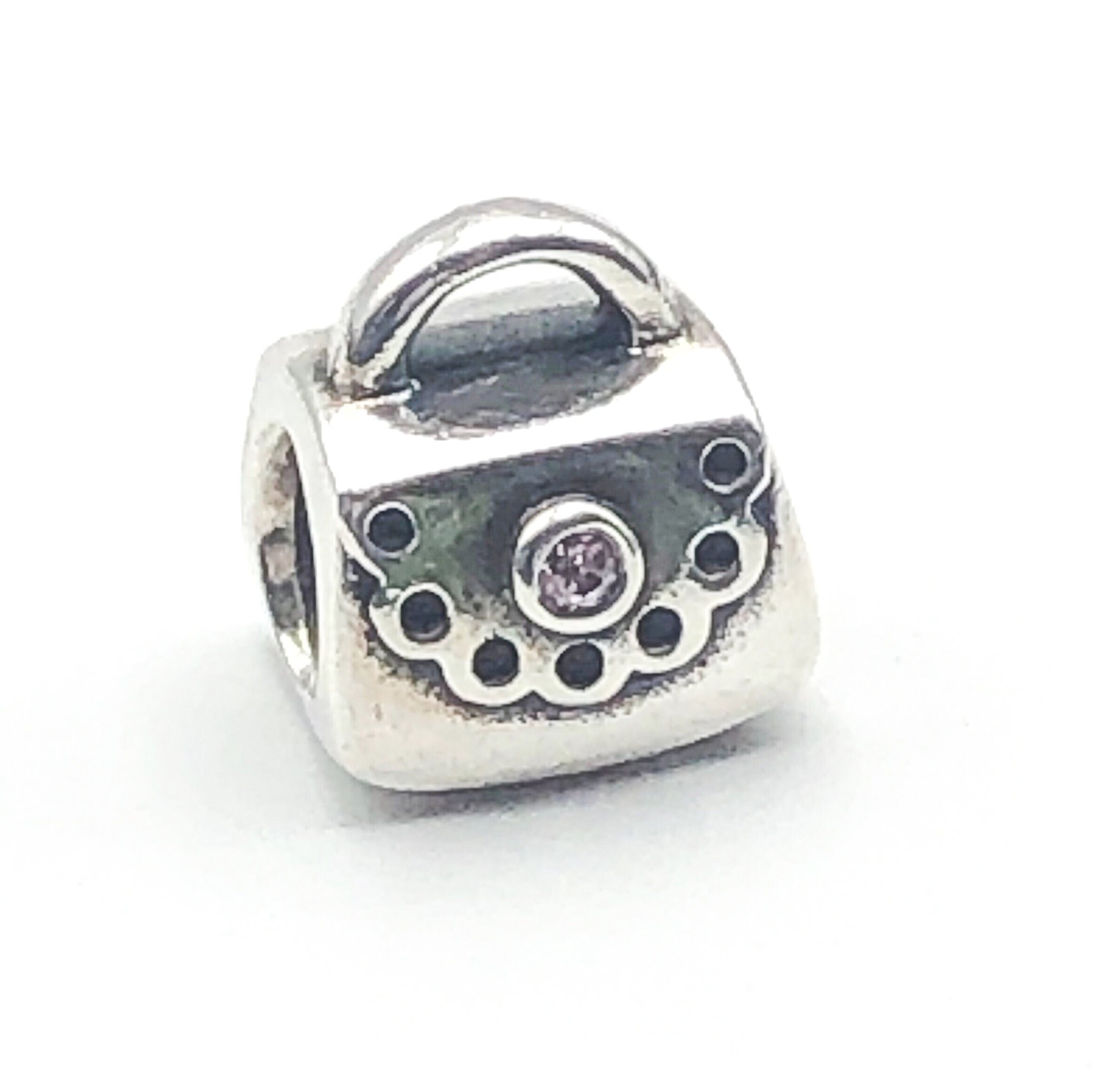 Pandora | Jewelry | Retired Pandora Sterling Silver Purse Charm | Poshmark