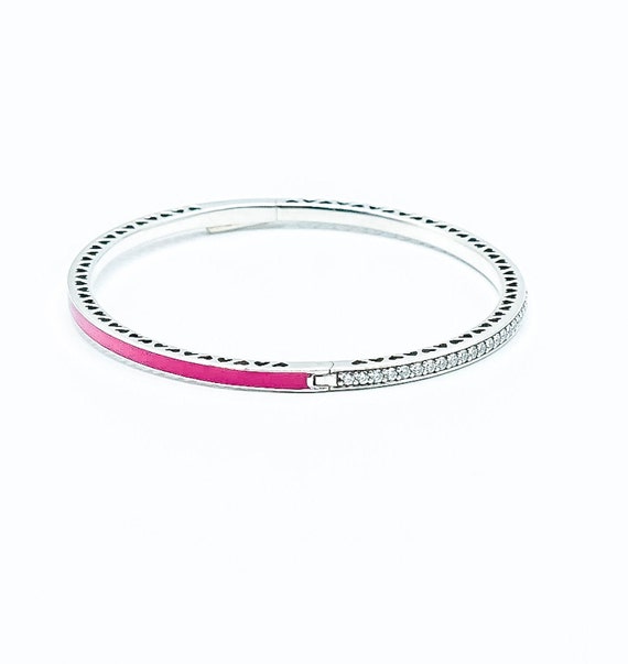 Pandora half shop bangle
